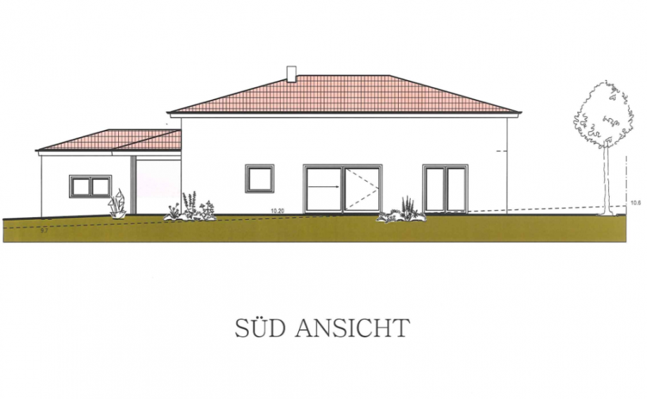 S�d Ansicht Haus Otzberg