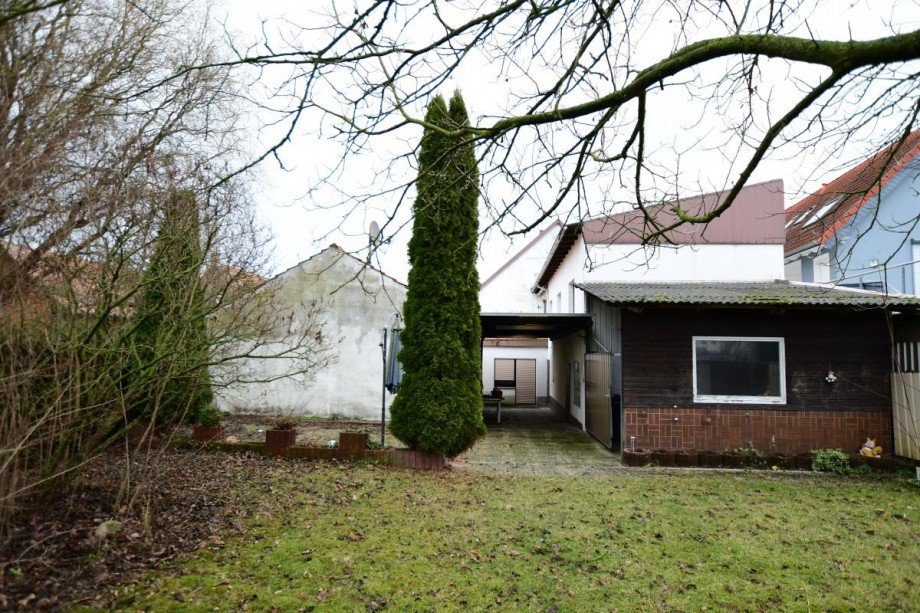Gartenansicht Zweifamilienhaus Otzberg