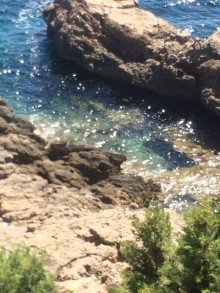 Bucht Bungalow in Top-Lage von Ibiza in Roca Llisa