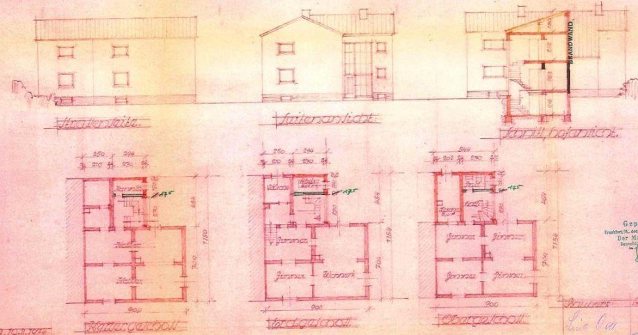 Grundriss Einfamilienhaus Frankfurt am Main