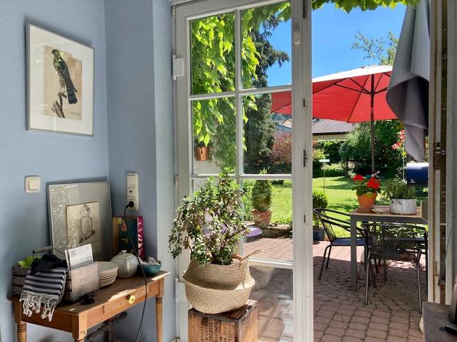Blick in den Garten Einfamilienhaus Alsbach-H�hnlein