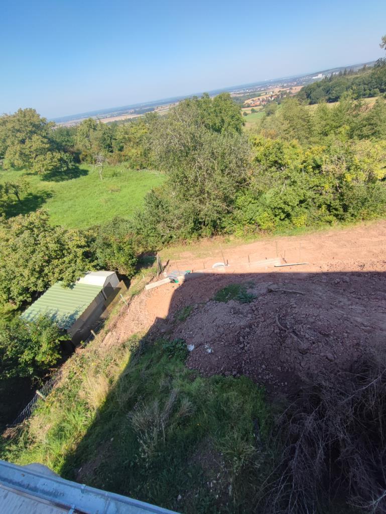Aussicht Erdgeschosswohnung Otzberg
