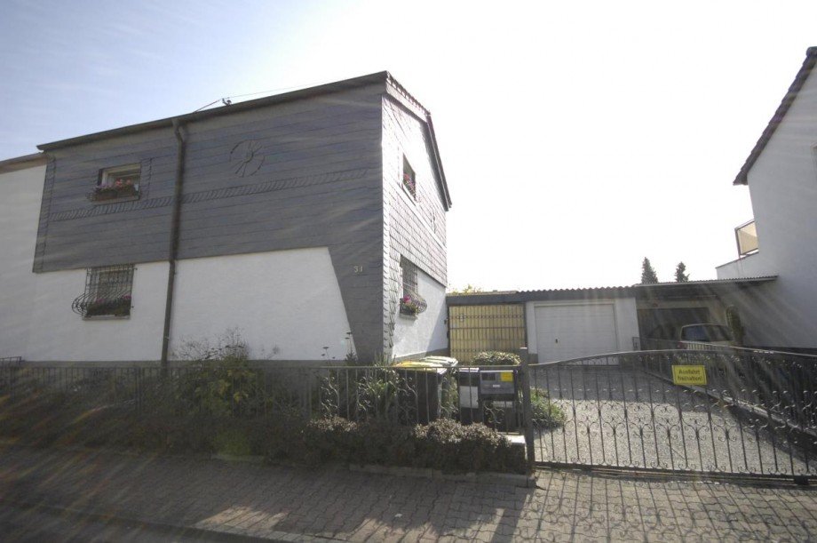 Hofansicht Einfamilienhaus Frankfurt am Main
