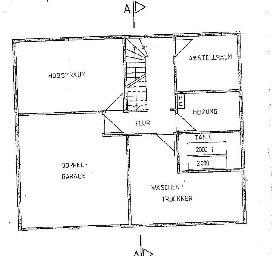 Kellergeschoss Einfamilienhaus Reichelsheim