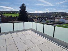 Dachterrasse| Ausblick Moderne Penthouse- Wohnung mit gro�er Dachterrasse und hochwertiger Ausstattung