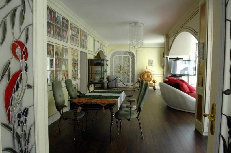 Blick ins Wohnzimmer Villa Darmstadt