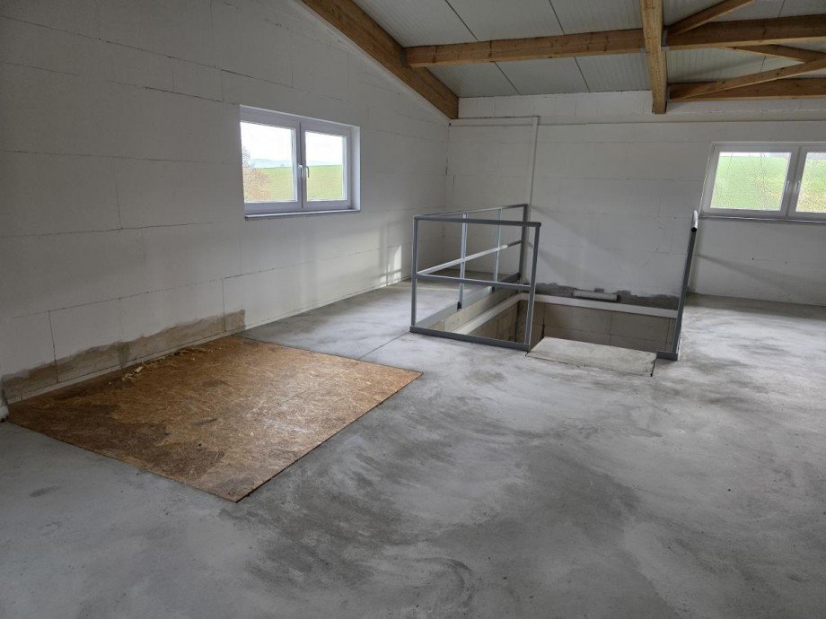 �ffnung Lastenaufzug Halle Otzberg