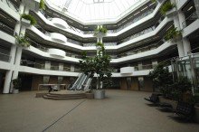 Empfangsbereich B�rofl�chen im Mertonhaus zu vermieten