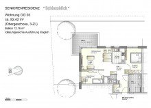 Grundriss Seniorenwohnanlage Schlossblick 
leben mit  schlossblick 