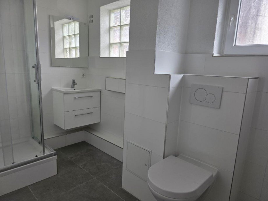 Badezimmer Terrassenwohnung Schaafheim