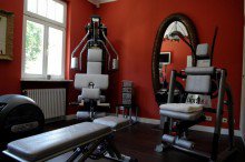 Fitnessraum Elit�re Jugendstil-Villa auf der Mathildenh�he direkt unterhalb der Russischen Kapelle