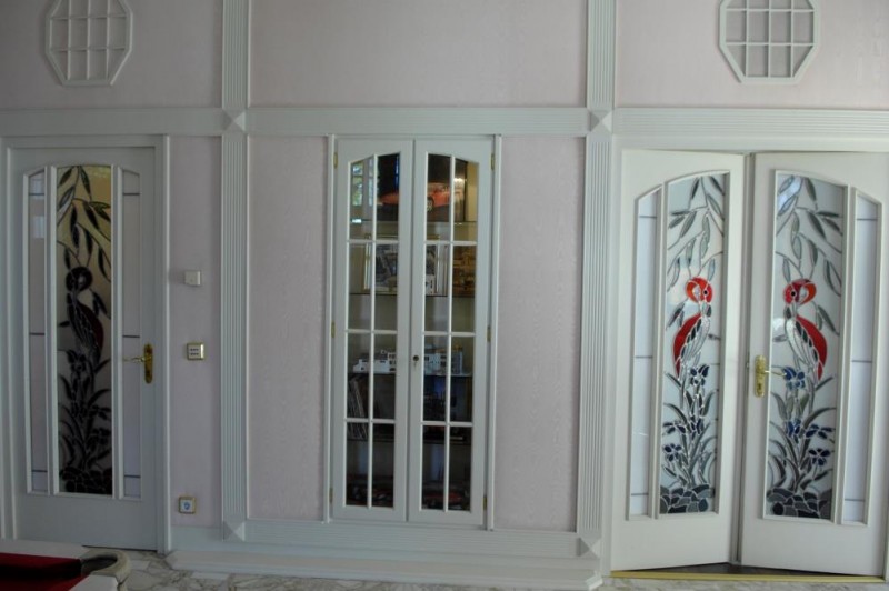 Jugendstilt�ren Villa Darmstadt