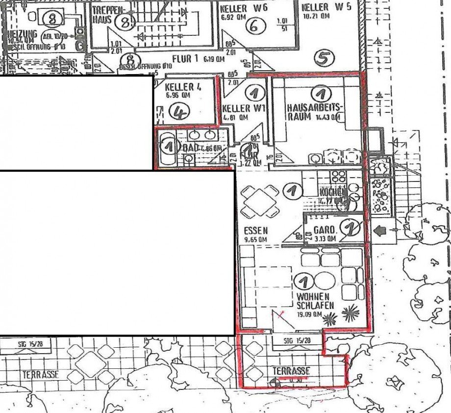 Objekt-Bild Terrassenwohnung L�tzelbach-Seckmauern