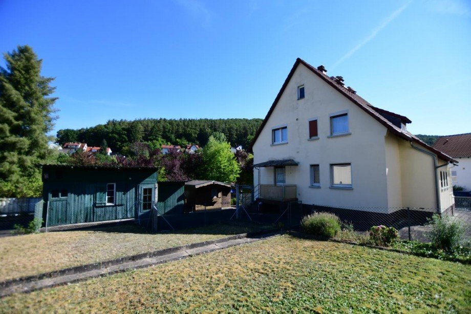 Gartenansicht Einfamilienhaus Bad K�nig