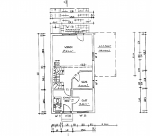 Grundriss Erdgeschoss Gem�tliches Einfamilienhaus mit Hof und gro�z�gigem Garten in guter Lage !