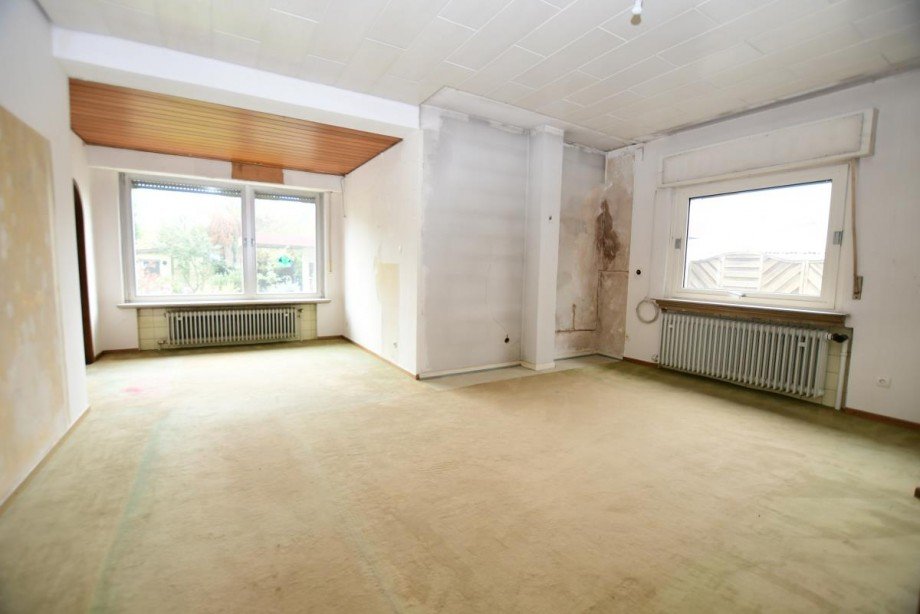 Wohnzimmer EG Einfamilienhaus M�rfelden-Walldorf