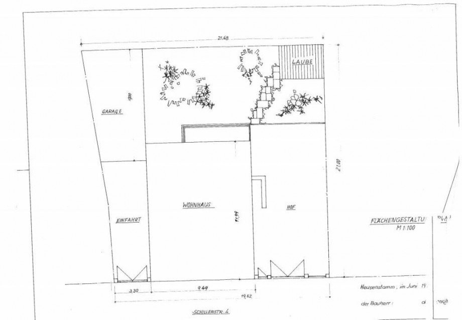 Plan 1 Mehrfamilienhaus Heusenstamm