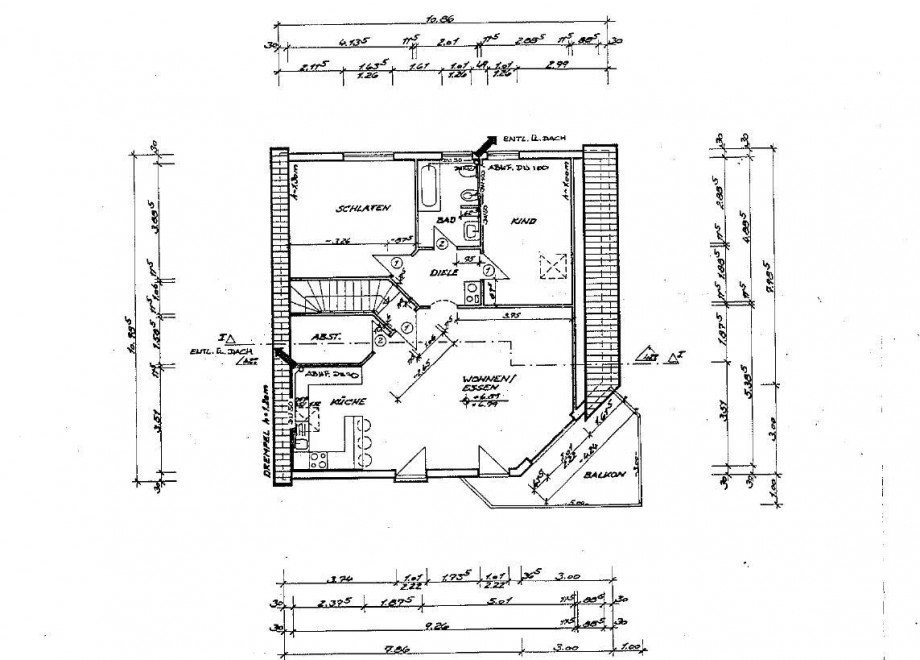 Dachgeschoss Mehrfamilienhaus M�hltal-Trautheim